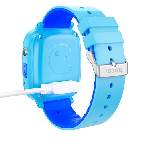 Дитячі смарт-годинник HOCO children watch with call function Y100 |call gsm, hd camera, ip65| blue
