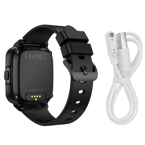 Дитячій смарт-годинник HOCO 4G children phone-watch Y104  |1.69", 4G video call, hd camera, GPS/WiFi| pink