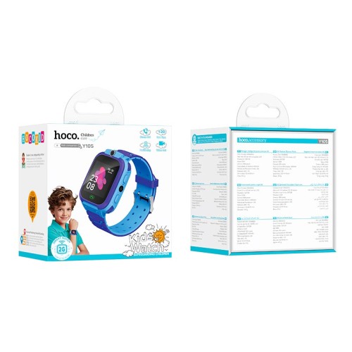 Дитячі смарт-годинники HOCO children phone watch Y105 |1.44" LCD, 2G Call| black