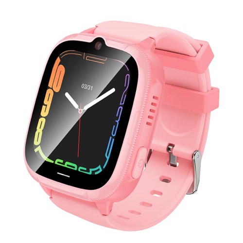 Дитячі смарт-годинники HOCO 4G children phone watch Y106 ipx7 |1.83" LCD, 4G Call, WiFi positionning| pink