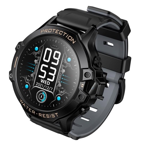 Дитячій смарт-годинник HOCO children phone watch Y107 IP54 |1.83" LCD, 4G, WiFi/GPS/LBS positionning| black
