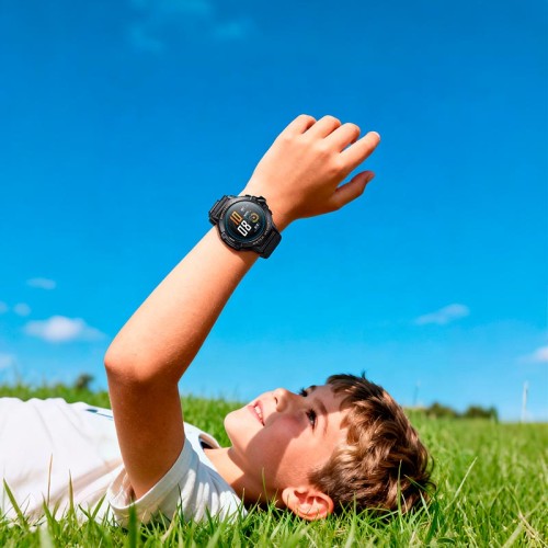 Дитячій смарт-годинник HOCO children phone watch Y107 IP54 |1.83" LCD, 4G, WiFi/GPS/LBS positionning| black