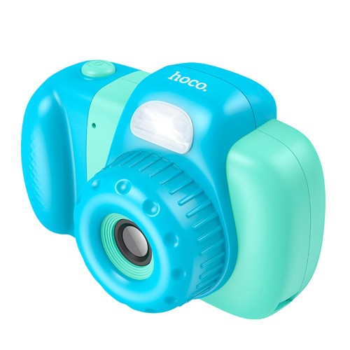 Дитяча Цифрова фото-Відео камера HOCO Dual lens children camera DV201 |2.4" ips screen, 1080p video| pink