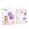 Дитяча Цифрова фото-Відео камера HOCO Dual lens children camera DV201 |2.4" ips screen, 1080p video| pink