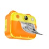Дитяча цифрова фото-відео камера HOCO Dual-camera children printing camera DV204 |2.4" HD screen| yellow