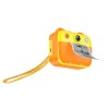 Дитяча цифрова фото-відео камера HOCO Dual-camera children printing camera DV204 |2.4" HD screen| yellow