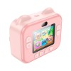 Дитяча цифрова фото-відео камера HOCO Dual-camera children printing camera DV204 |2.4" HD screen| yellow