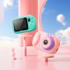 Дитяча Цифрова фото-Відео камера HOCO Dual-camera children camera DV205  |2.0" HD screen| blue
