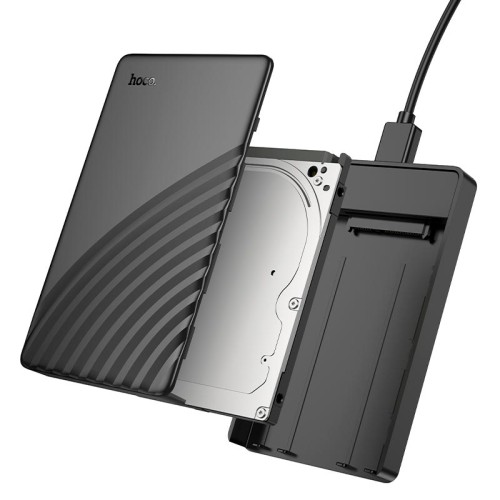 Кишеня для 2.5" SATA USB 3.0 HOCO hard drive enclosure HB46 |6TB Max| black