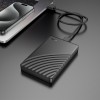 Кишеня для 2.5" SATA USB 3.0 HOCO hard drive enclosure HB46 |6TB Max| black
