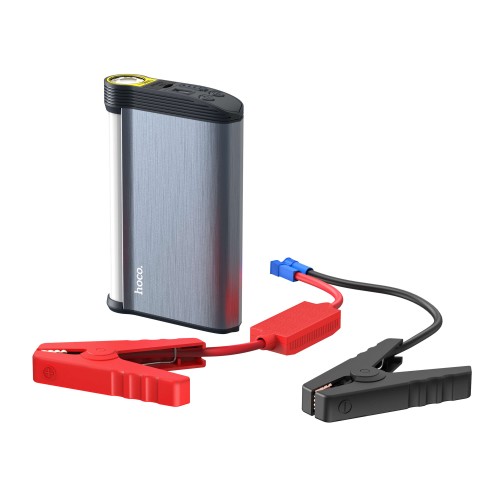 Пусковий пристрій (бустер) для авто HOCO car lighting Emergency Start Power Supply 12000mAh DB14 |12V/350A| black