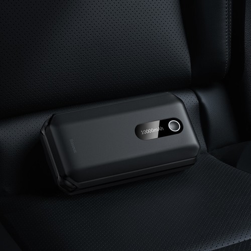 Пусковий пристрій (бустер) для авто BASEUS Super Energy Air Car Jump Starter 10000mah, Peakcurrent 1000A |1USB/1Type-C, 2.4A| (CGNL020101) black