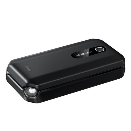 Пусковий пристрій (бустер) для авто BASEUS Super Energy Air Car Jump Starter 10000mah, Peakcurrent 1000A |1USB/1Type-C, 2.4A| (CGNL020101) black