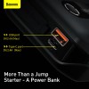 Пусковий пристрій (бустер) для авто BASEUS Super Energy Air Car Jump Starter 10000mah, Peakcurrent 1000A |1USB/1Type-C, 2.4A| (CGNL020101) black