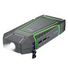 Пусковий пристрій (бустер) для авто HOCO QS1 Spring car emergency start-up power bank 600A (10000mAh) black