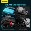 Пусковий пристрій (бустер) для авто Baseus Super Energy 2-in-1 Jump Starter 1000A black