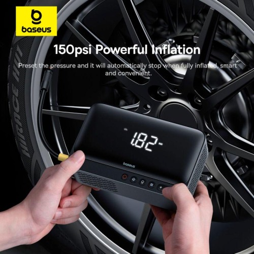 Пусковий пристрій (бустер) для авто Baseus Super Energy Series 4-in-1 Car Jump Starter 600A black