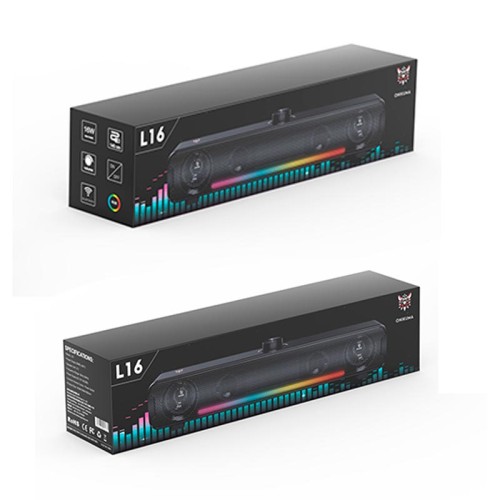 Акустика для ПК ONIKUMA RGB Backlight L16 |5Wx2, BT5.3/USB, Mic| black