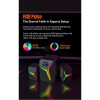 Акустика для ПК Meetion Wired+Bluetooth Meetion Speaker MT-SP2111 |BT5.0/AUX+USB, 15W, RGB| black