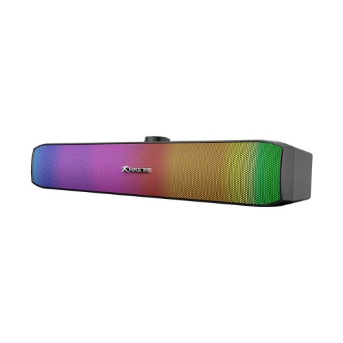 Акустика для ПК XTRIKE Me Wired Speaker SK-605 |AUX+USB, RGB, 3W| black