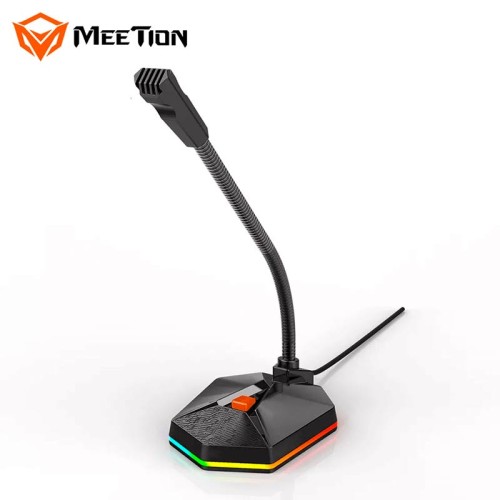 Ігровий мікрофон MeeTion MT-MC13 RGB |USB| black