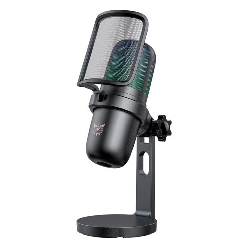 Мікрофон Onikuma RGB microphone M730 |Type-C, 2m| black