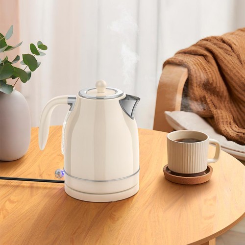 Електрочайник HOCO retro electric kettle HE10 |1.7L, 1850-2200W| black
