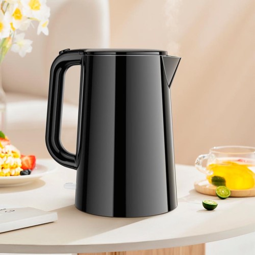 Електрочайник HOCO electric kettle HE11 |1.7L, 1500-1800W| black