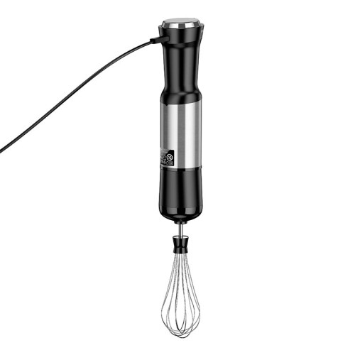 Ручний блендер HOCO 4-in-1 handheld blender HE30 |500W, 3 Mode, 4 gear| silver