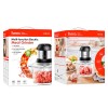 Електричний подрібнювач м'яса HOCO glass meat grinder HE34|300W, 1.8L| black