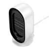 Обігрівач HOCO compact desktop heater HX25 |600W, 3 levels| white