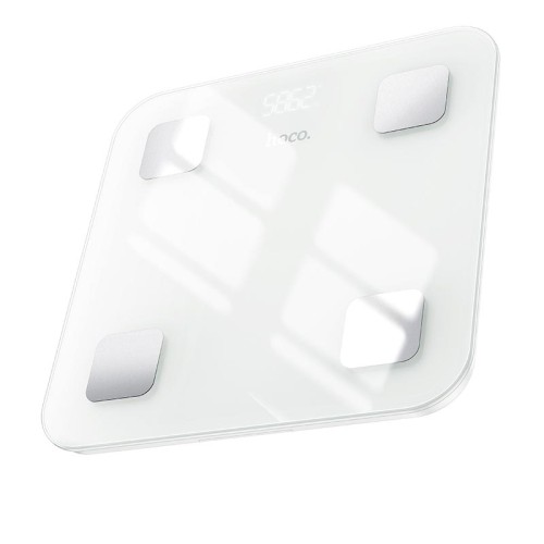 Розумні ваги HOCO Smart body fat scale HI21 |0-180kg, BT4.2, APP| white