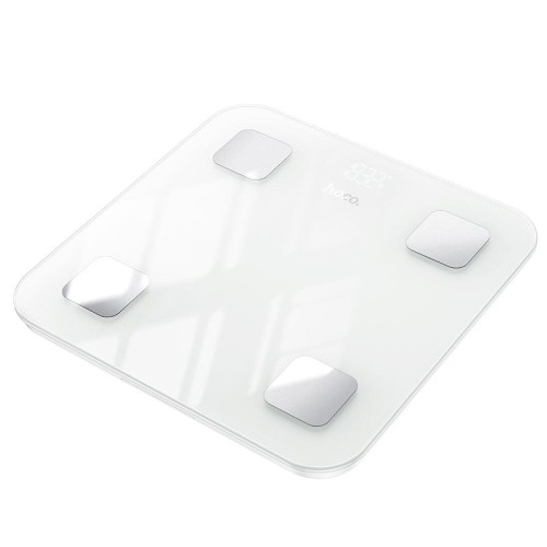 Розумні ваги HOCO Smart body fat scale HI21 |0-180kg, BT4.2, APP| white
