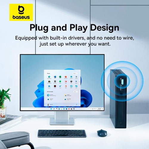Baseus FastJoy Series WiFi Adapter 300Mbps (B01317600111-03) black