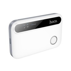 4G портативний роутер HOCO Mobile portable WiFi HI41 (Europe Asia and Africa) |2.4G, 3h| white