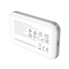 4G портативний роутер HOCO Mobile portable WiFi HI41 (Europe Asia and Africa) |2.4G, 3h| white
