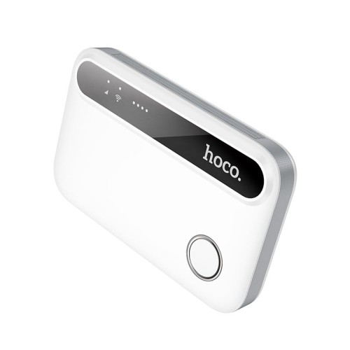 4G портативний роутер HOCO Mobile portable WiFi HI41 (Europe Asia and Africa) |2.4G, 3h| white