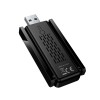 WiFi Adapter HOCO WiFi6 USB external dual antenna wireless network card HI34 |2.4G/5G, 600Mbs| black