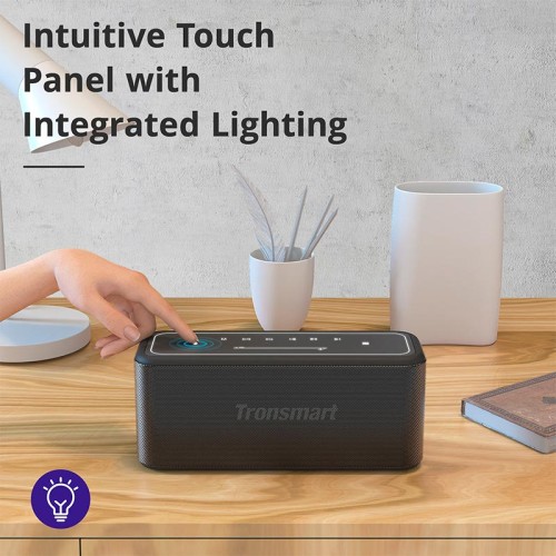 Акустика Tronsmart Mega Pro IPX5 |BT5.0, AUX/TF/USB, 60W, TWS, NFC, EQ, 10h Max| black