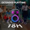Акустика-караоке Tronsmart Halo 110 IPX6 |BT5.3, AUX, 60W, NFC, EQ, TWS, 18h Max| black