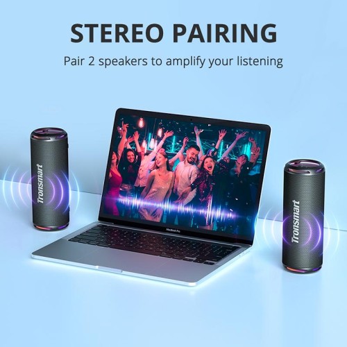 Акустика Tronsmart T7 Lite Portable Outdoor Speaker IPX7 |25W, BT5.3, 24h, TF, App, EQ| black