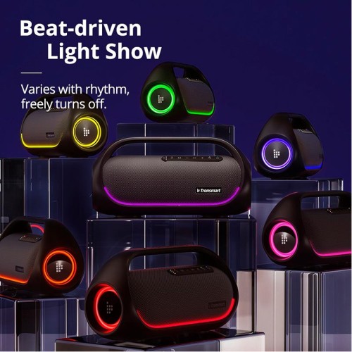 Акустика Tronsmart Bang IPX6 |BT5.3, AUX, 60W, NFC, AUX/TF/USB, TWS, 15h Max| black