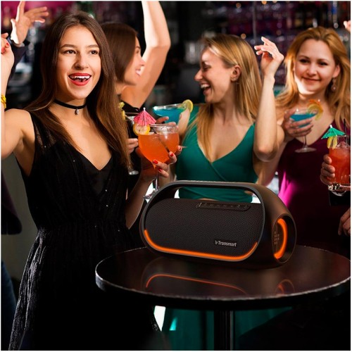 Акустика Tronsmart Bang IPX6 |BT5.3, AUX, 60W, NFC, AUX/TF/USB, TWS, 15h Max| black