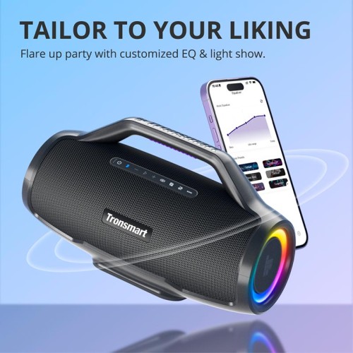 Акустика Tronsmart Bang Max IPX6 |BT5.3, AUX, 130W, NFC, AUX/TF/USB, TWS, 24h Max| black