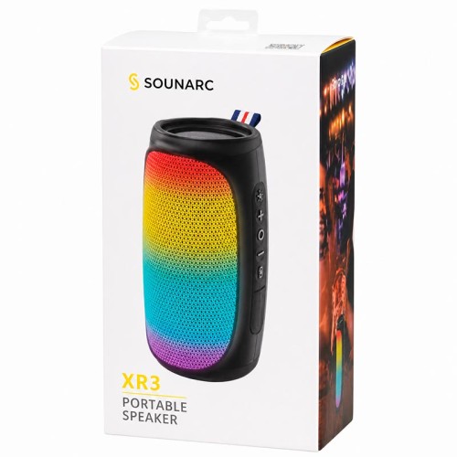 Акустика SOUNARC Portable Speaker XR3 |BT5.3, AUX/TF, 10W, TWS, 8h Max| black