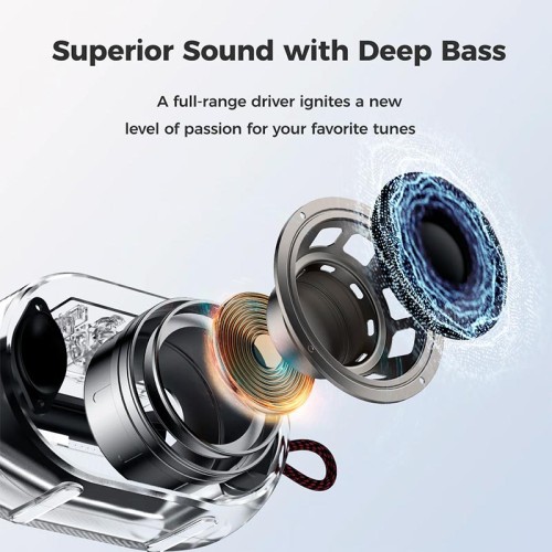 Акустика SOUNARC Portable Speaker XR3 mini |BT5.3, AUX/TF, 5W, TWS, 10h Max| black