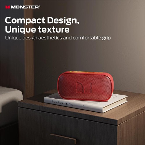 Акустика Monster S150 D133A (MS62109) IPX7 |BT5.4, 14W, USB/TF/AUX, 4-9h| black
