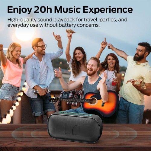 Акустика Monster S150 D133A (MS62109) IPX7 |BT5.4, 14W, USB/TF/AUX, 4-9h| black