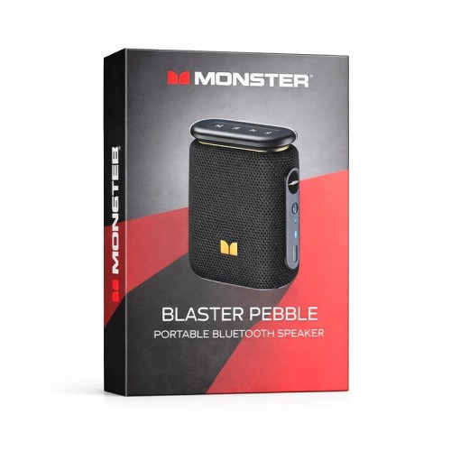 Акустика Monster Blaster Pebble D139 (MS62131) IPX5 |BT5.4, 6/12W| red