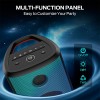 Акустика Monster Sparkle M172 (MS22119) IPX5 |BT5.3, 40/80W, USB/AUX/TF, 3-18h| black